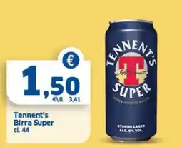 Sigma Tennent's Birra Super offerta