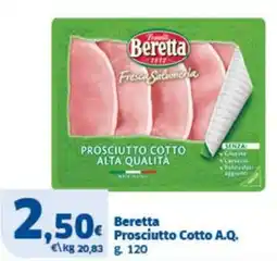 Sigma Beretta Prosciutto Cotto A.Q. offerta