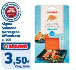 Sigma Sigma Salmone Norvegese Affumicato offerta