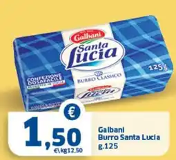 Sigma Galbani Burro Santa Lucia offerta