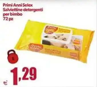 Salviettine detergenti per bimbo