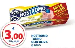Sigma Nostromo tonno olio oliva offerta