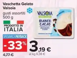 Carrefour Iper Vaschetta Gelato Valsoia offerta