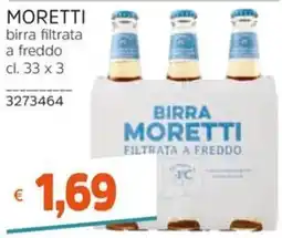 Stop&Shop Birra Moretti filtrata a freddo offerta