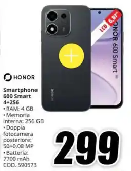 MediaWorld Honor Smartphone 600 Smart offerta