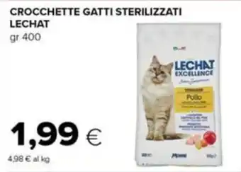 Crocchette gatti sterilizzati Lechat