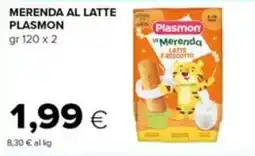 Tigre Merenda al latte Plasmon offerta