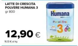 Tigre Latte di crescita polvere humana 3 offerta