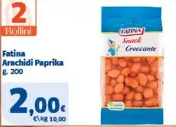 Sigma Fatina Arachidi Paprika offerta