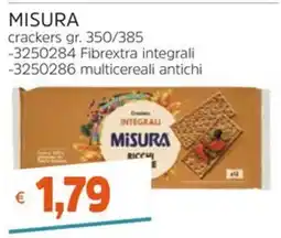Stop&Shop Crackers integrali Misura offerta