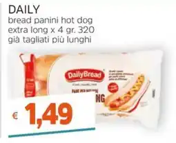 Stop&Shop DailyBread bread panini hot dog offerta