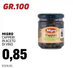 Emporio Amato Migro Capperi in aceto di vino offerta