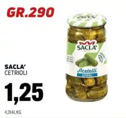 Emporio Amato Sacla' cetrioli offerta