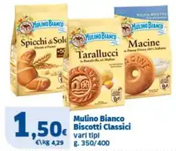 Sigma Mulino Bianco Biscotti Classici offerta