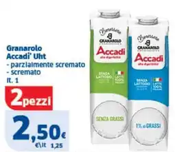 Sigma Granarolo Accadi' Uht offerta