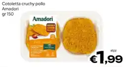 MAX Supermercati Cotoletta crunchy pollo Amadori offerta