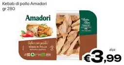MAX Supermercati Kebab di pollo Amadori offerta