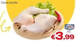 MAX Supermercati Cosce di pollo offerta