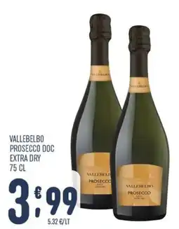 Gruppo Pascar Vallebelbo Prosecco Doc Extra Dry offerta