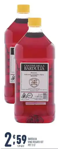 Gruppo Pascar Bardulia vino rosato igt offerta