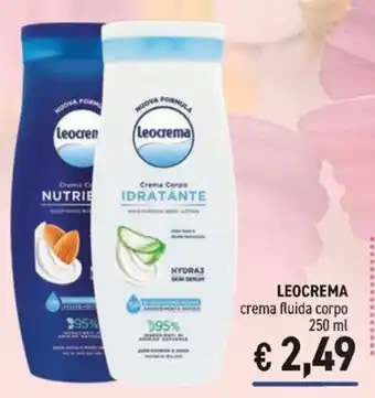 Leocrema crema fluida corpo