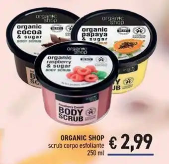 Organic Shop body scrub