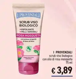 Determarket I Provenzali scrub viso biologico offerta