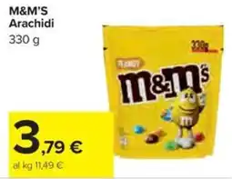 Carrefour Iper M&M'S Arachidi offerta