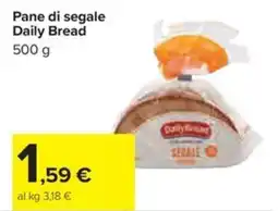 Carrefour Iper Pane di segale Daily Bread offerta