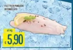 Mercadò Filetto di pangasio decongelato offerta