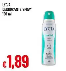 Famila Superstore Lycia deodorante spray offerta