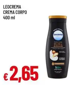 Famila Superstore Leocrema crema corpo olio di argan offerta