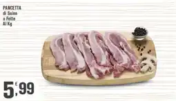 Conté Supermercati Pancetta di Suino offerta