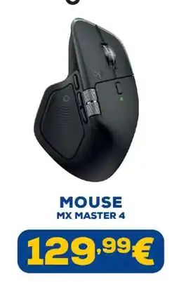 Euronics Logitech Mouse MX Master 4 offerta