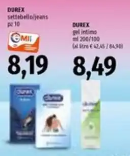 Emi Supermercati Durex settebello/jeans offerta
