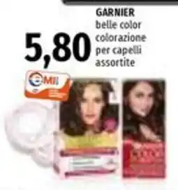 Emi Supermercati Garnier belle color colorazione per capelli assortite offerta