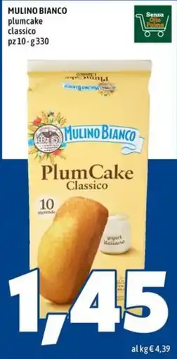 MEGA Mulino Bianco PlumCake Classico offerta