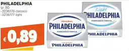 Stop&Shop Philadelphia formaggio fresco offerta