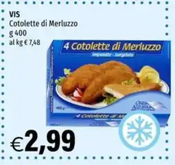 Hurrà Cotolette di Merluzzo offerta
