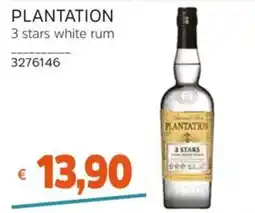 Stop&Shop Plantation 3 stars white rum offerta