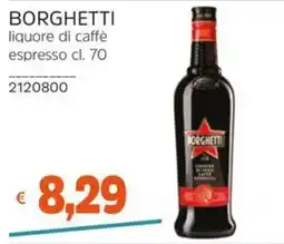 Stop&Shop Borghetti liquore di caffè espresso offerta