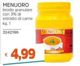 Stop&Shop Menuoro brodo granulare offerta