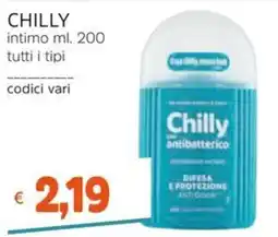 Stop&Shop Chilly intimo antibatterico offerta
