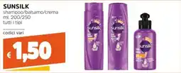 Stop&Shop Sunsilk shampoo/balsamo/crema offerta