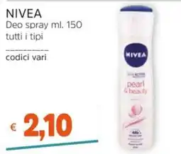Stop&Shop NIVEA Deo spray offerta