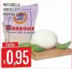 Mercadò Mozzarella fiore di latte morrone offerta