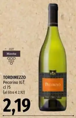 Emi Supermercati Tordimezzo Pecorino IGT offerta