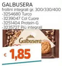 Stop&Shop Frollini integrali Galbusera offerta
