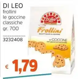 Stop&Shop Di Leo Frollini le goccine classiche offerta