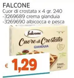 Stop&Shop Falcone Cuore di Crostata Gianduia offerta